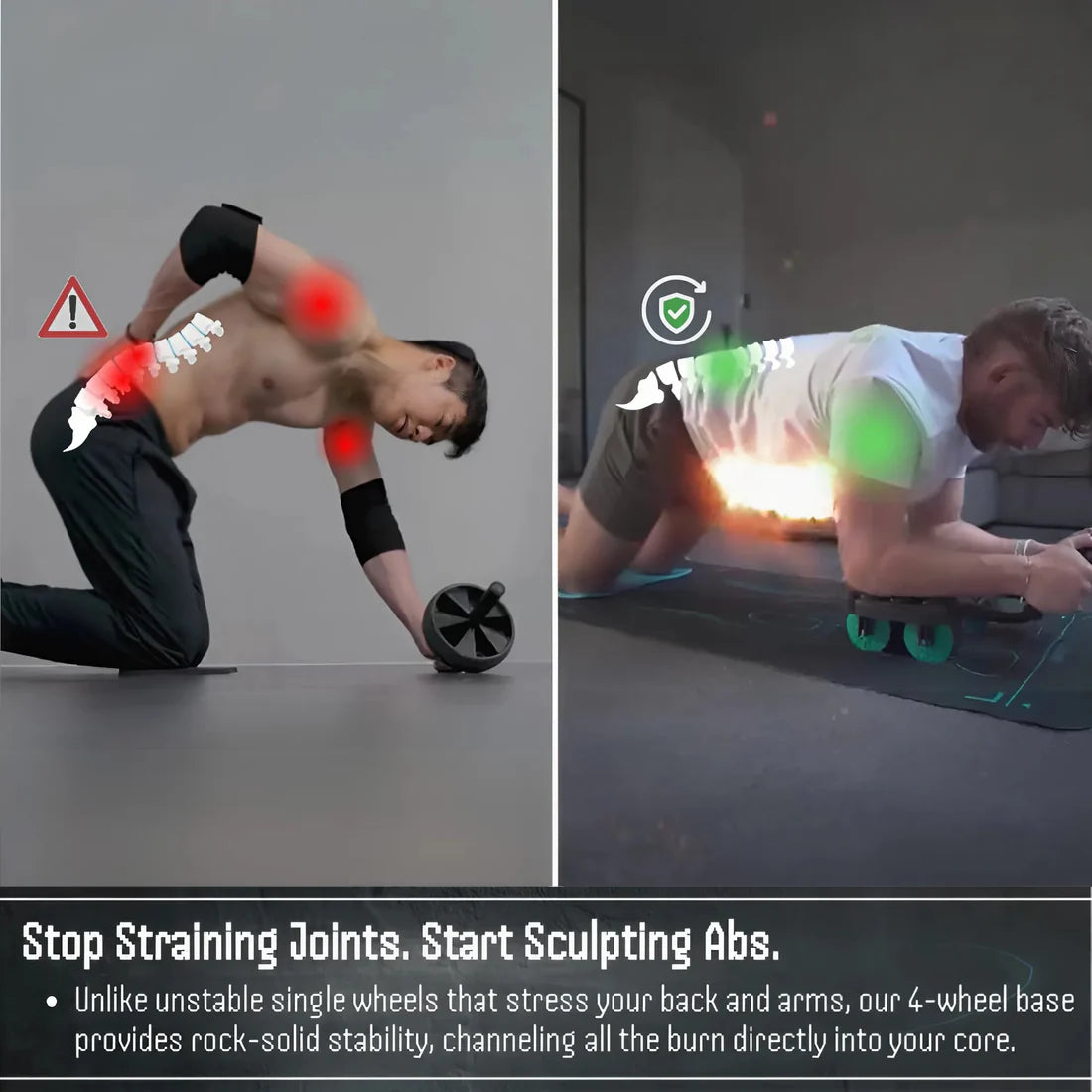 FITGYM Labs Premium Ab Roller